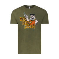 Vintage Olive yabba dabba doobie! Vintage Tee - lanVoArt
