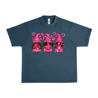 Midnight Navy breast cancer afro gnomies Urban Heavy Tee - texasbilliewilder
