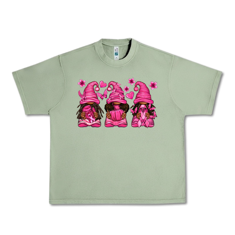 Breast Cancer Afro Gnomies Urban Heavy Tee by texasbilliewilder | Teevron