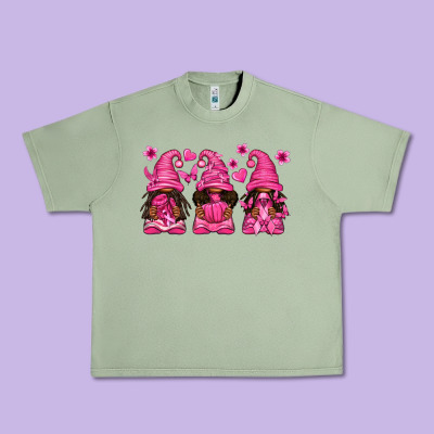 Breast Cancer Afro Gnomies Urban Heavy Tee Designed By Texasbilliewilder