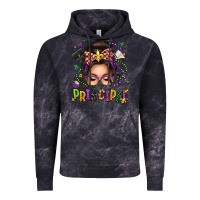 Cloud Black mardi gras principal caucasian messy bun Vintage Hoodie - texasbilliewilder