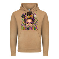 Vintage Camel mardi gras principal caucasian messy bun Vintage Hoodie - texasbilliewilder
