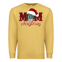 Antique Gold mom Christmas Premium Sweatshirt - CowhideDigitalArt