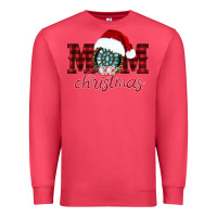 Cardinal mom Christmas Premium Sweatshirt - CowhideDigitalArt