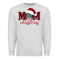 Dove Grey mom Christmas Premium Sweatshirt - CowhideDigitalArt