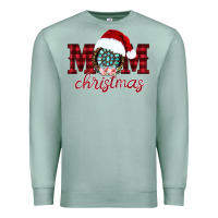 Seafoam mom Christmas Premium Sweatshirt - CowhideDigitalArt