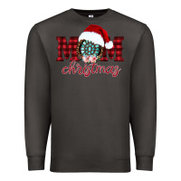 Smoke mom Christmas Premium Sweatshirt - CowhideDigitalArt