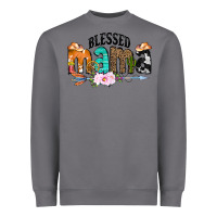 Storm Blessed Mama Heavyweight Sweatshirt - CowCowDesign