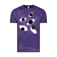 Cloud Purple weirdcore staring Vintage Tee - lanVoArt