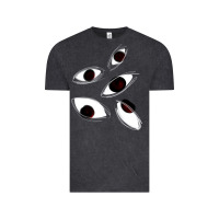 Vintage Black weirdcore staring Vintage Tee - lanVoArt