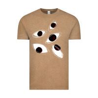 Vintage Coffee weirdcore staring Vintage Tee - lanVoArt