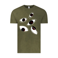 Vintage Olive weirdcore staring Vintage Tee - lanVoArt
