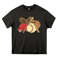 Asphalt softball Heavy Core Tee - MaliasSmallBusiness
