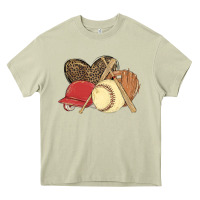 Mossy softball Heavy Core Tee - MaliasSmallBusiness