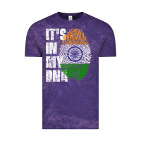 It's In My Dna India Flag Indian Vintage Tee | Teevron