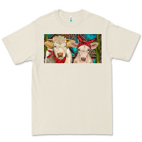Bone Charolais bull and calf Premium Tee - RanaPortraitStore