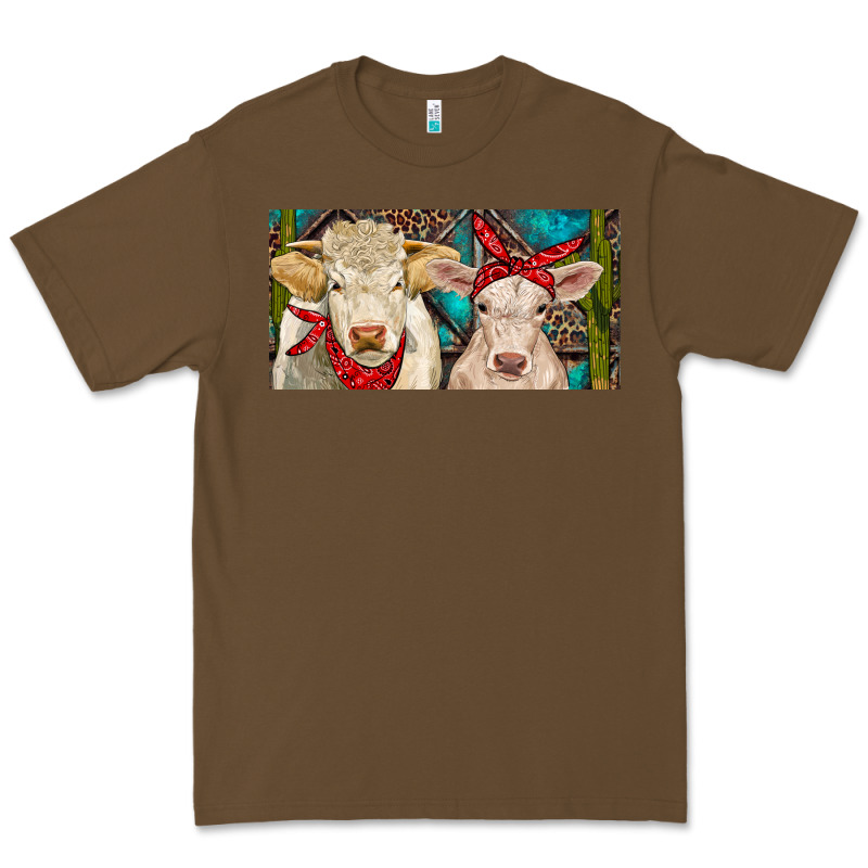 Charolais Bull And Calf Premium Tee by RanaPortraitStore | Teevron