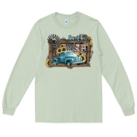 Matcha Small town USA truck 4th of july Long Sleeve Tee - HowdyJamesFarm