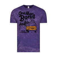 Cloud Purple old dominion one man Vintage Tee - lanVoArt