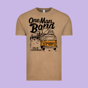 Old Dominion One Man Vintage Tee Designed By Lanvoart
