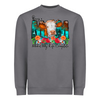 Storm Being a Mom Makes My Life Complete Heavyweight Sweatshirt - CowCowDesign