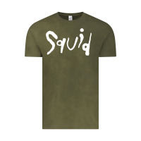 Vintage Olive squid Vintage Tee - lanVoArt