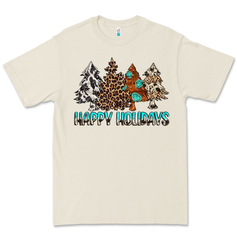 Happy Holidays Trees Premium Tee by MaliasSmallBusiness | Teevron