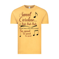 Vintage Mustard sweet caroline...bah bah bah Vintage Tee - lanVoArt