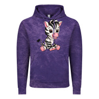 Cloud Purple zebra Vintage Hoodie - texasbilliewilder