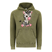 Vintage Olive zebra Vintage Hoodie - texasbilliewilder