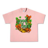 Salmon st.patricks good luck Urban Heavy Tee - NancyCooperArtShop