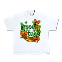 White st.patricks good luck Urban Heavy Tee - NancyCooperArtShop