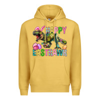 Antique Gold Happy Eastrawr Easter Premium Hoodie - BundleAndBundleShop