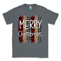 Merry Christmas Leopard Print Classic Tee | Teevron