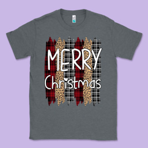 Merry Christmas Leopard Print Classic Tee Designed By Bettercallsaul