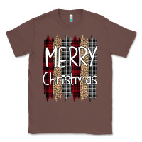 Chestnut merry christmas leopard print Classic Tee - Bettercallsaul