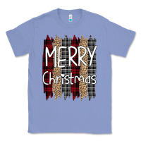 Colony Blue merry christmas leopard print Classic Tee - Bettercallsaul