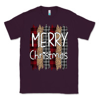 Plum merry christmas leopard print Classic Tee - Bettercallsaul