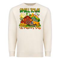 Sandshell small town st patricks day Premium Sweatshirt - CowhideDigitalArt