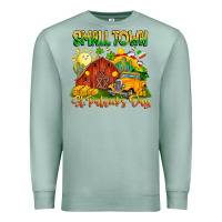 Seafoam small town st patricks day Premium Sweatshirt - CowhideDigitalArt