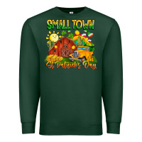 Sports Green small town st patricks day Premium Sweatshirt - CowhideDigitalArt
