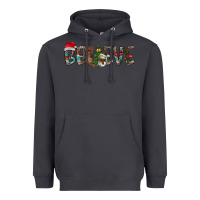Smoke Believe Christmas Heavyweight Hoodie - CowhideDigitalArt