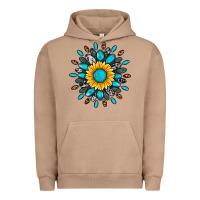 Pigment Burro gemstone sunflower Urban Hoodie - Artiststas