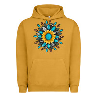 Pigment Peanut Butter gemstone sunflower Urban Hoodie - Artiststas