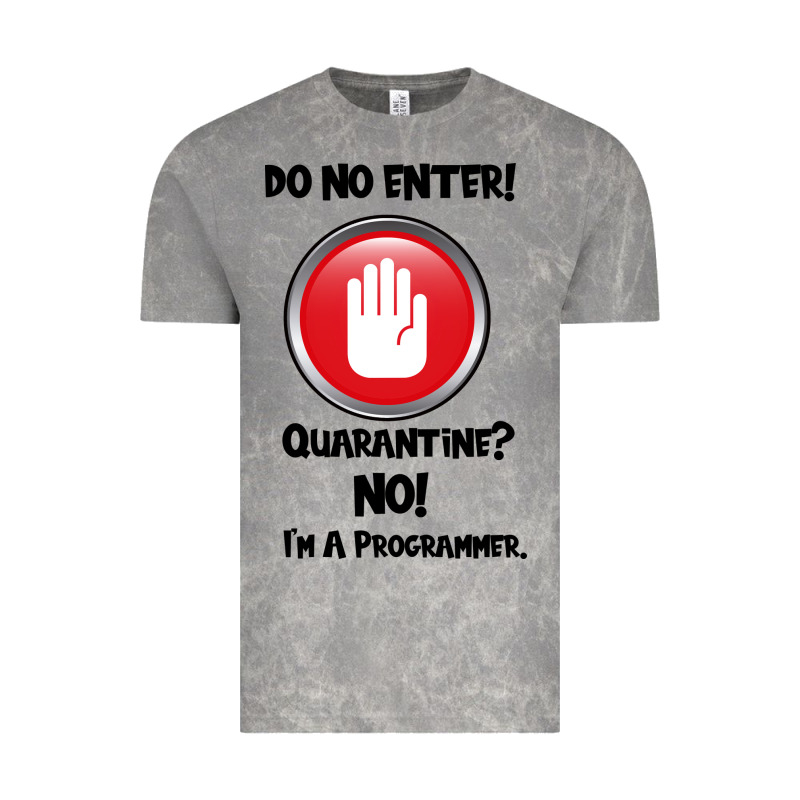 I'm Not In Quarantine I'm A Programmer Vintage Tee by Bettercallsaul | Teevron