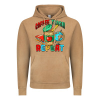 Vintage Camel coffee teach repeat Vintage Hoodie - NancyCooperArtShop