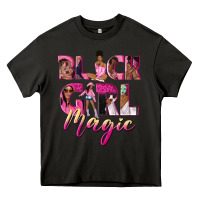 Asphalt black girl magic Heavy Core Tee - NancyCooperArtShop