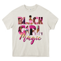 Cream black girl magic Heavy Core Tee - NancyCooperArtShop