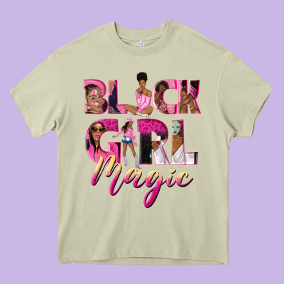 Black Girl Magic Heavy Core Tee Designed By Nancycooperartshop