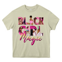 Mossy black girl magic Heavy Core Tee - NancyCooperArtShop